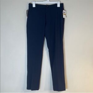Van Heusen FLEX3 Comfort Slim Fit Blue Barge Dress Pants. Men's 29x30. NWT.